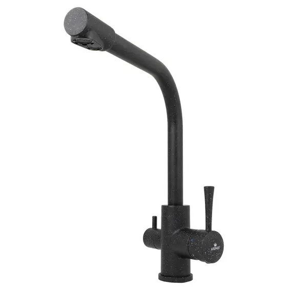 СМЕСИТЕЛЬ KAISER MERKUR ДЛЯ КУХНИ БОКОВОЙ ПОД ФИЛЬТР ЧЕРНЫЙ-308