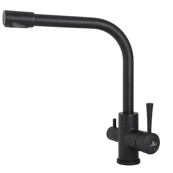 СМЕСИТЕЛЬ KAISER MERKUR ДЛЯ КУХНИ БОКОВОЙ ПОД ФИЛЬТР ЧЕРНЫЙ-308