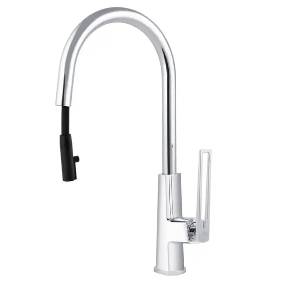 СМЕСИТЕЛЬ KAISER MERKUR ДЛЯ КУХНИ ВЫДВИЖНОЙ CHROME