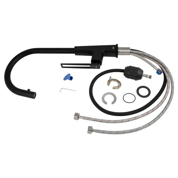 СМЕСИТЕЛЬ KAISER MERKUR ДЛЯ КУХНИ ВЫДВИЖНОЙ SEDAL BLACK MATT