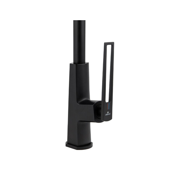 СМЕСИТЕЛЬ KAISER MERKUR ДЛЯ КУХНИ ВЫДВИЖНОЙ SEDAL BLACK MATT