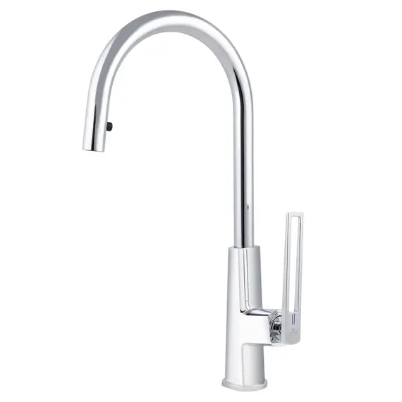 СМЕСИТЕЛЬ KAISER MERKUR ДЛЯ КУХНИ ВЫДВИЖНОЙ CHROME