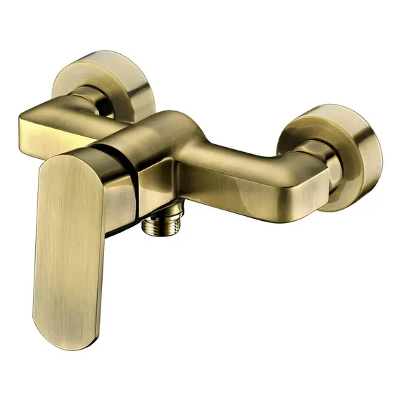 СМЕСИТЕЛЬ KAISER SONAT ДЛЯ ДУША БРОНЗА, РУЧКА ВЕРТИКАЛЬНАЯ