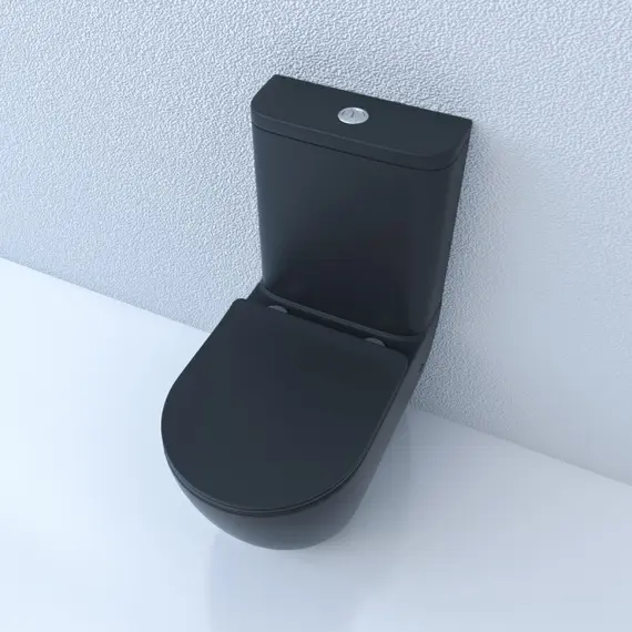 УНИТАЗ-НАПОЛЬНЫЙ ESBANO FORTEX-N ЧЕРНЫЙ МАТОВЫЙ