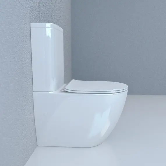 УНИТАЗ-НАПОЛЬНЫЙ ESBANO FORTEX-N БЕЛЫЙ