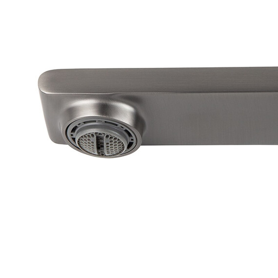 СМЕСИТЕЛЬ KAISER SERIO ДЛЯ РАКОВИНЫ GUN METAL