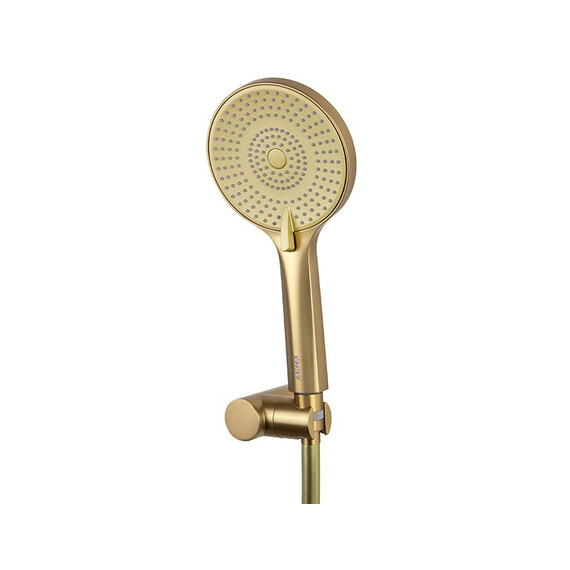 СМЕСИТЕЛЬ KAISER SERIO ДЛЯ ДУША С ТЕРМОСТАТОМ BRUSHED GOLD