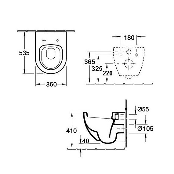 УНИТАЗ-ПОДВЕСНОЙ ESBANO AMAPOLA-N ЧЕРНЫЙ МАТОВЫЙ