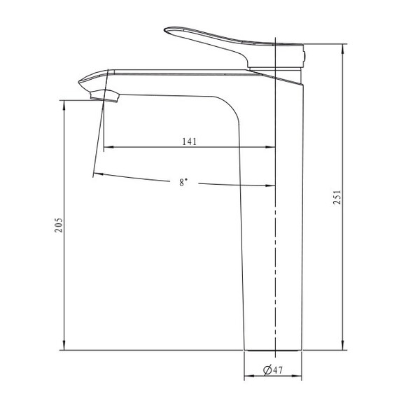 СМЕСИТЕЛЬ KAISER SENA ДЛЯ РАКОВИНЫ