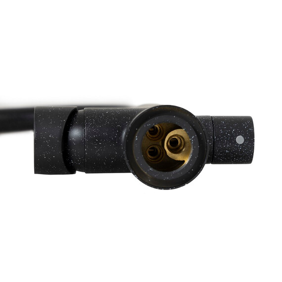 СМЕСИТЕЛЬ KAISER MERCUR ДЛЯ КУХНИ БОКОВОЙ ПОД ФИЛЬТР R-ИЗЛИВ ЧЕРНЫЙ-308