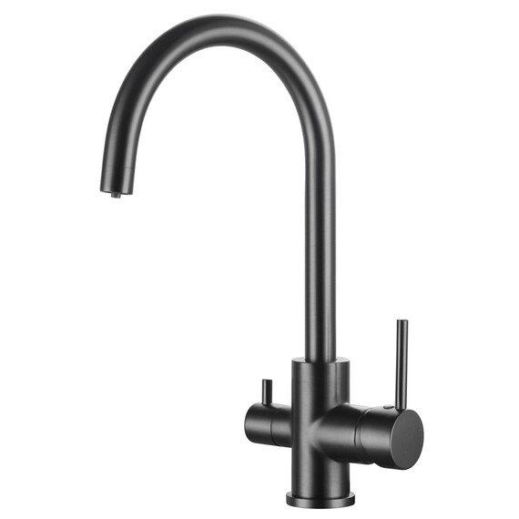 СМЕСИТЕЛЬ KAISER MERKUR ДЛЯ КУХНИ GUN METAL