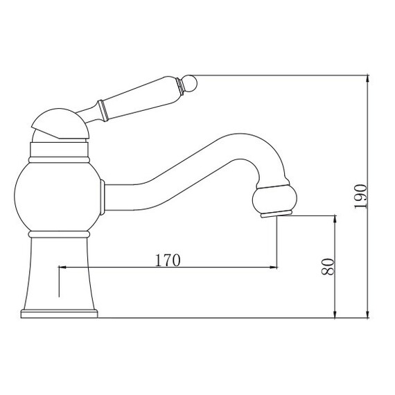 СМЕСИТЕЛЬ KAISER STONE ДЛЯ РАКОВИНЫ