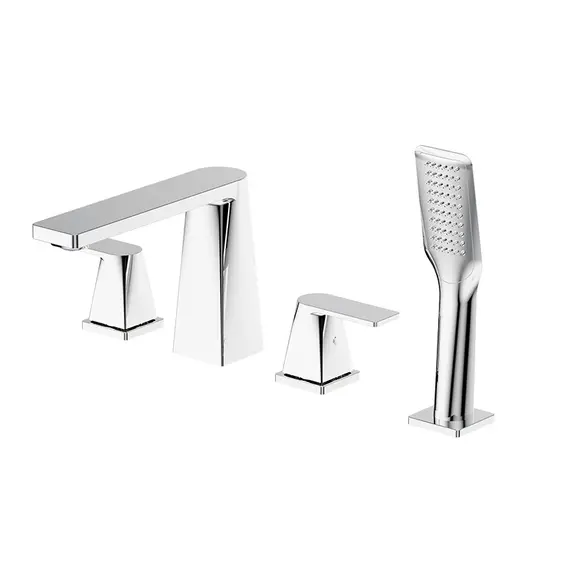 СМЕСИТЕЛЬ KAISER TERSO ДЛЯ ВАННЫ НА 4 ОТВЕРСТИЯ