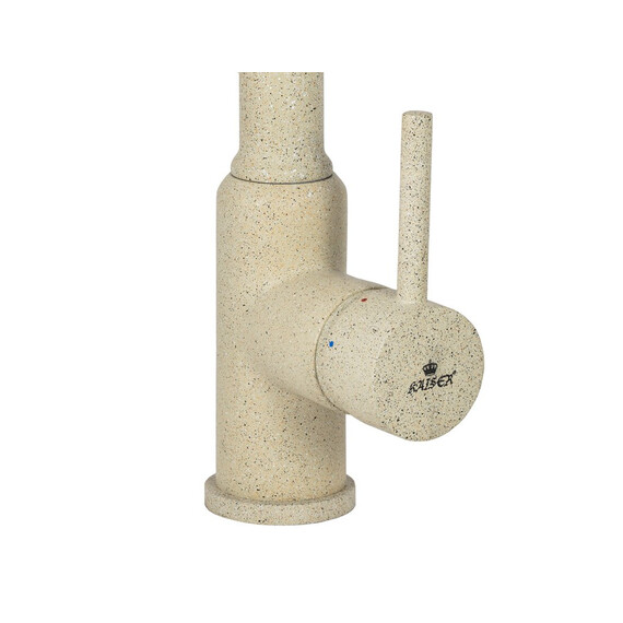 СМЕСИТЕЛЬ KAISER TEKA ДЛЯ КУХНИ, ОДНОРЫЧАЖНЫЙ, БОКОВОЙ ПОД ФИЛЬТР (ПЕСОЧНЫЙ-302)