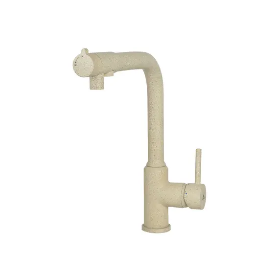 СМЕСИТЕЛЬ KAISER TEKA ДЛЯ КУХНИ, ОДНОРЫЧАЖНЫЙ, БОКОВОЙ ПОД ФИЛЬТР (ПЕСОЧНЫЙ-302)