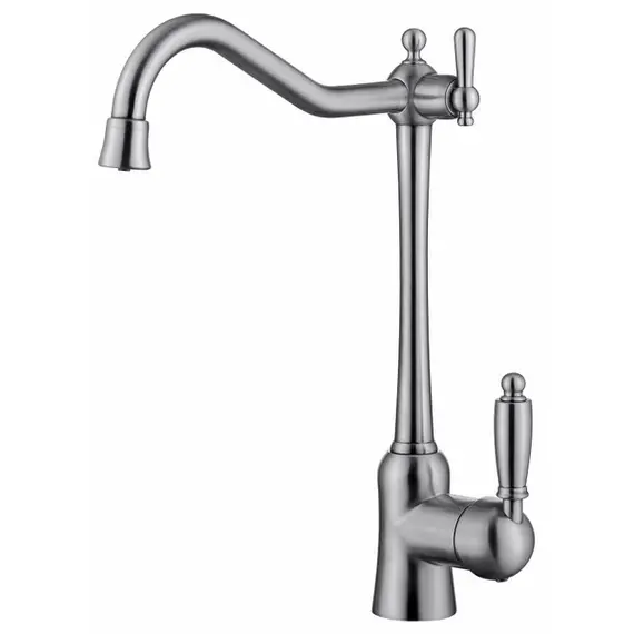 СМЕСИТЕЛЬ KAISER VINCENT ДЛЯ КУХНИ БОКОВОЙ ПОД ФИЛЬТР СЕРЕБРО