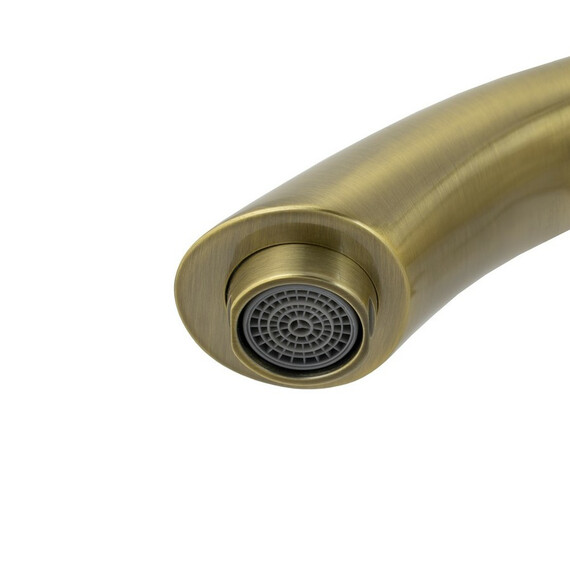 СМЕСИТЕЛЬ KAISER TRIO ДЛЯ РАКОВИНЫ КЕРАМИКА 3-Х ЛИСТНИК БРОНЗА