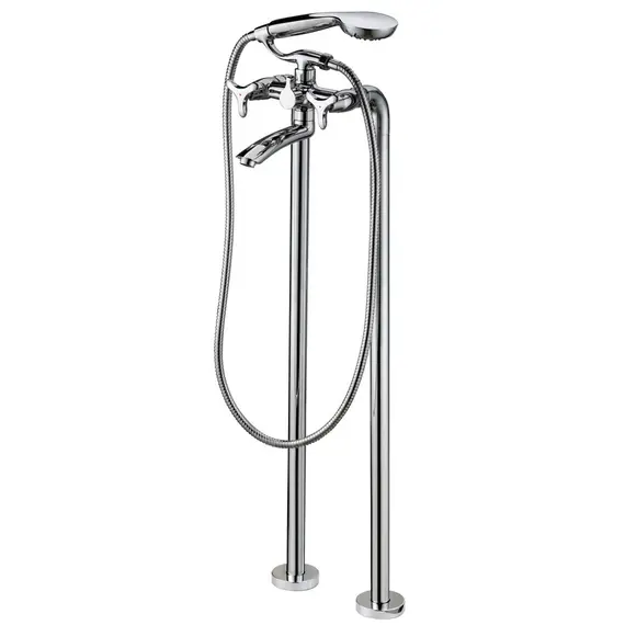 СМЕСИТЕЛЬ KAISER TRIO НА ВАННУ НАПОЛЬНЫЙ