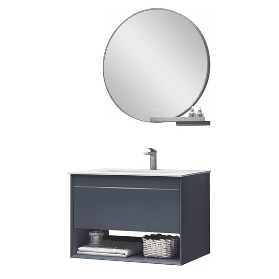 ТУМБА С РАКОВИНОЙ ORANS BC-1125-800 ЦВЕТ: MFC 061 (800X550X550)