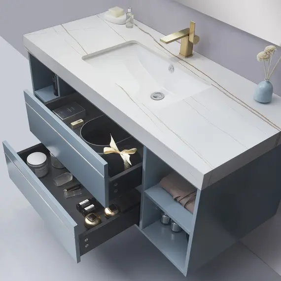 ТУМБА С РАКОВИНОЙ ORANS BC-1129-1200 ЦВЕТ: PU032 (1200X550X550)