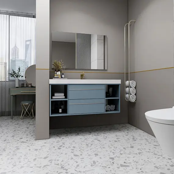 ТУМБА С РАКОВИНОЙ ORANS BC-1129-1200 ЦВЕТ: PU032 (1200X550X550)