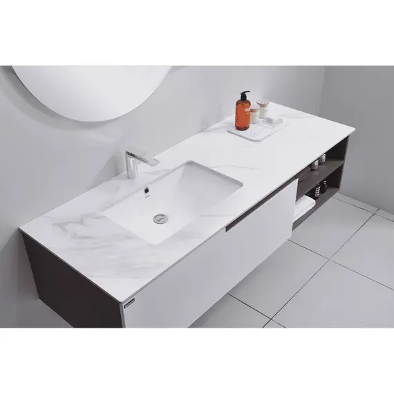 ТУМБА С РАКОВИНОЙ ORANS BC-1131-1500L ЦВЕТ: MFC 073 (1500X550X350)