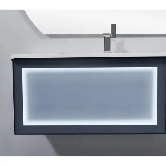 ТУМБА С РАКОВИНОЙ ORANS BC-9013-1200L ЦВЕТ: PU030 (800X550X400)