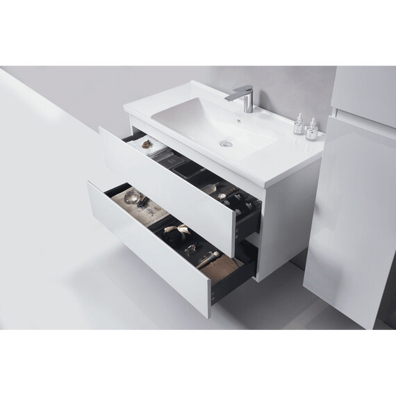 ТУМБА С РАКОВИНОЙ ORANS BC-4023-1000 W ЦВЕТ: UV005 (1000X480X570)