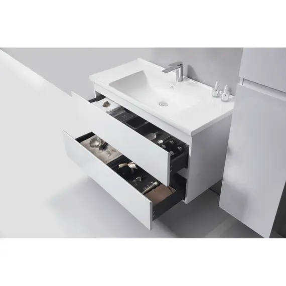 ТУМБА С РАКОВИНОЙ ORANS BC-4023-1000 W ЦВЕТ: UV005 (1000X480X570)