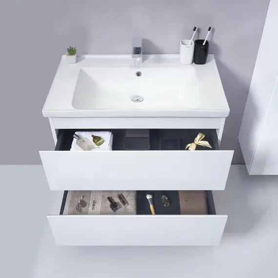 ТУМБА С РАКОВИНОЙ ORANS BC-4023-600 W ЦВЕТ: UV005 (600X480X570)