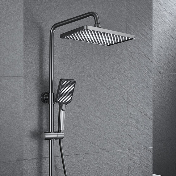 ДУШЕВАЯ СТОЙКА B&W UK5015MG ВОРОНЕНАЯ СТАЛЬ