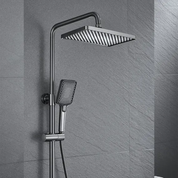 ДУШЕВАЯ СТОЙКА B&W UK5015MG ВОРОНЕНАЯ СТАЛЬ