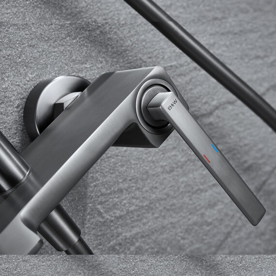 ДУШЕВАЯ СТОЙКА B&W UK5015MG ВОРОНЕНАЯ СТАЛЬ