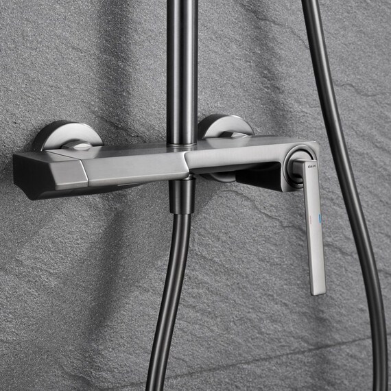 ДУШЕВАЯ СТОЙКА B&W UK5015MG ВОРОНЕНАЯ СТАЛЬ