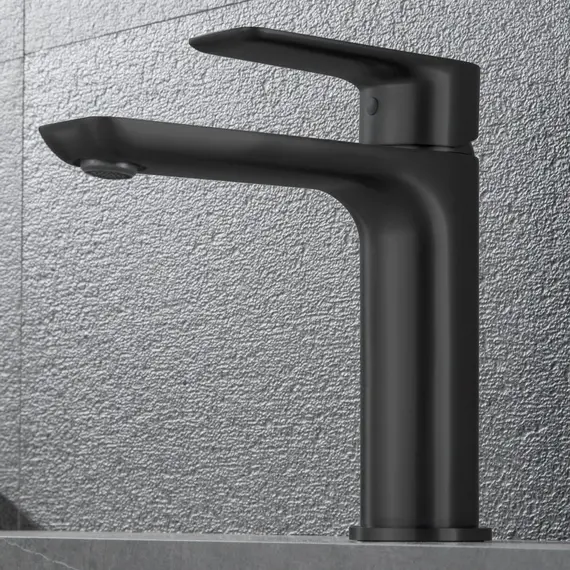 СМЕСИТЕЛЬ B&W UK8301B ДЛЯ РАКОВИНЫ ЧЕРНЫЙ МАТОВЫЙ