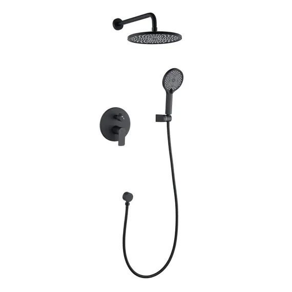 ДУШЕВОЙ ВСТРАИВАЕМЫЙ КОМПЛЕКТ B&W UK8311B ЧЕРНЫЙ МАТОВЫЙ