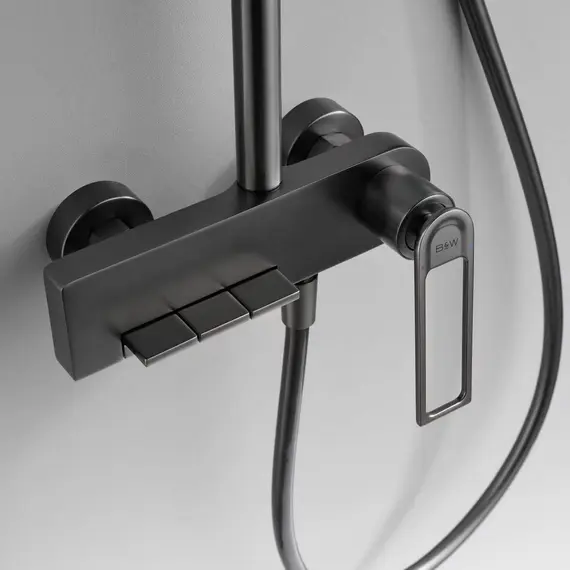 ДУШЕВАЯ СТОЙКА B&W UK9900MG ВОРОНЕНАЯ СТАЛЬ