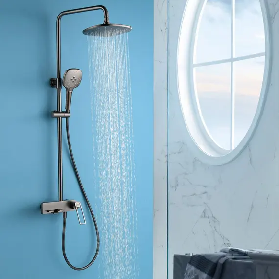 ДУШЕВАЯ СТОЙКА B&W UK9900MG ВОРОНЕНАЯ СТАЛЬ