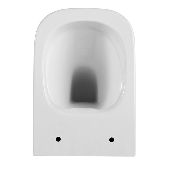 ПОДВЕСНОЙ УНИТАЗ B&W W-730 RIMLESS / UF SEAT COVER / FIXING SCREW (500X350X360)