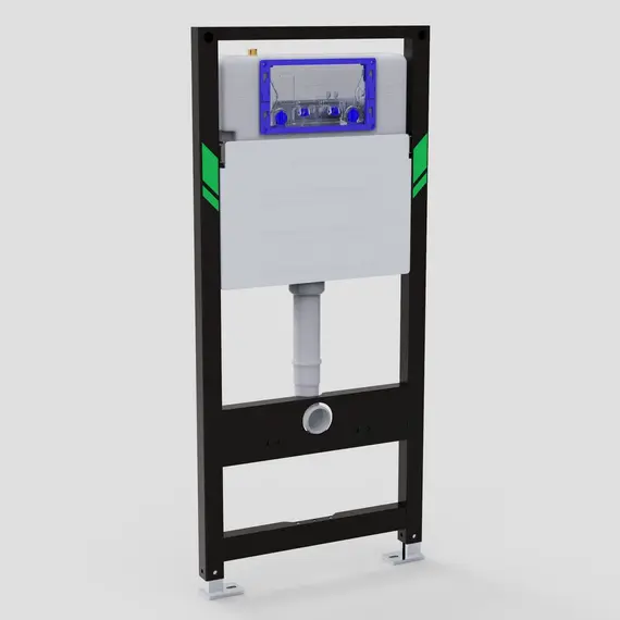 ИНСТАЛЛЯЦИЯ B&W WI-0900 ДЛЯ ПОДВЕСНЫХ УНИТАЗОВ (1095Х545Х96)