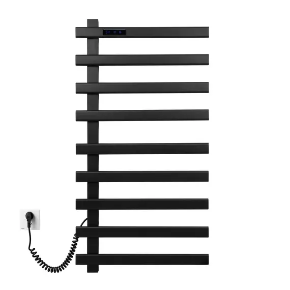 ПОЛОТЕНЦЕСУШИТЕЛЬ B&W N-355В-I MATT BLACK / WITH TOUCH CONTROLLER (920Х480X50)