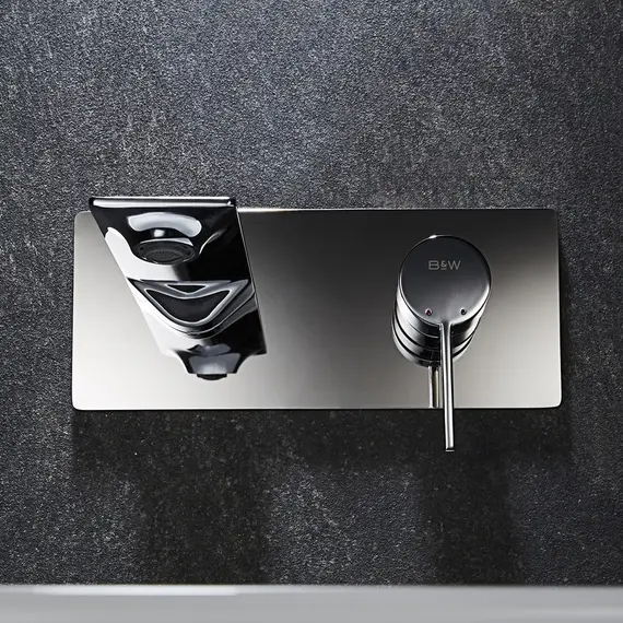 КОМПЛЕКТ ВСТРАИВАЕМОГО СМЕСИТЕЛЯ B&W U7120 ДЛЯ РАКОВИНЫ ХРОМ