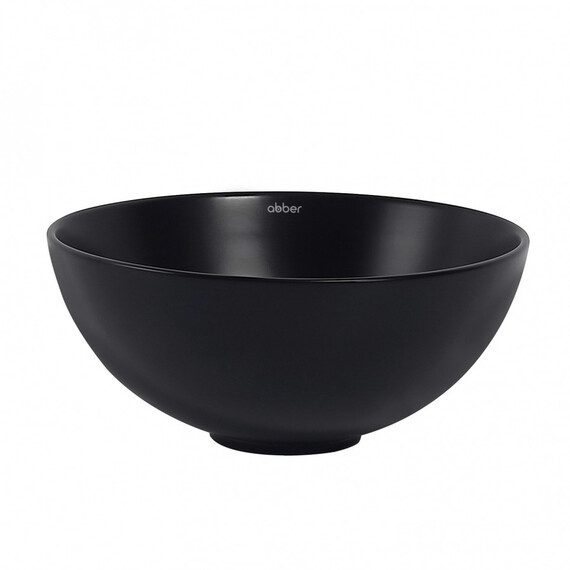 РАКОВИНА НАКЛАДНАЯ ABBER BEQUEM AC2106MB ЧЕРНАЯ МАТОВАЯ