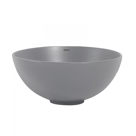 РАКОВИНА НАКЛАДНАЯ ABBER BEQUEM AC2106MG СЕРАЯ МАТОВАЯ