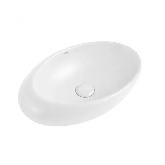 РАКОВИНА НАКЛАДНАЯ ABBER BEQUEM AC2107 БЕЛАЯ