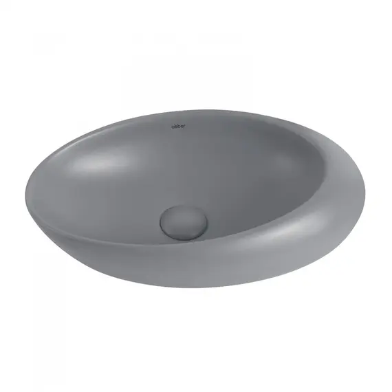 РАКОВИНА НАКЛАДНАЯ ABBER BEQUEM AC2107MG СЕРАЯ МАТОВАЯ