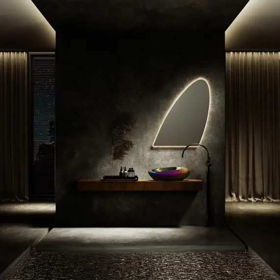 РАКОВИНА НАКЛАДНАЯ ABBER BEQUEM AC2107REGEN ХАМЕЛЕОН