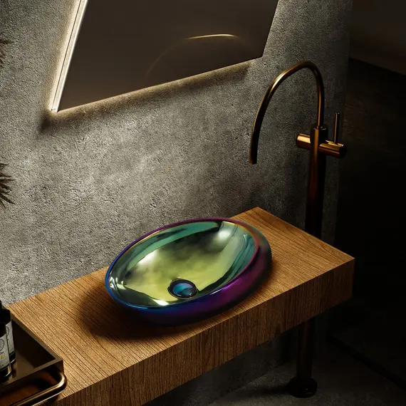 РАКОВИНА НАКЛАДНАЯ ABBER BEQUEM AC2107REGEN ХАМЕЛЕОН