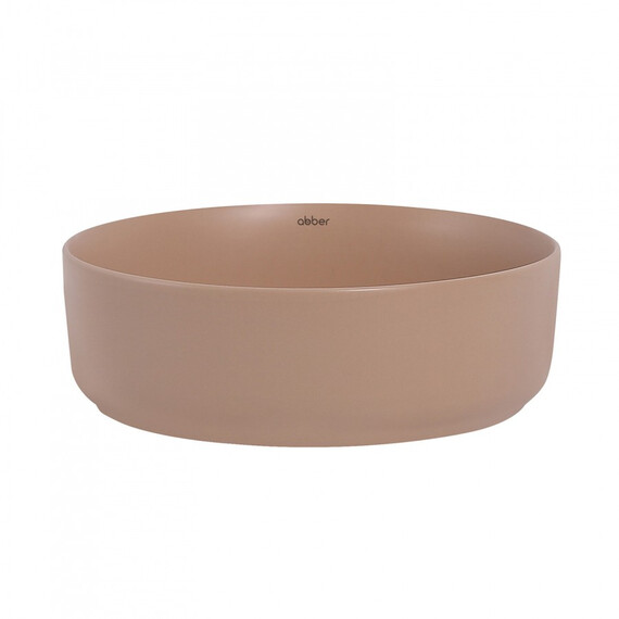 РАКОВИНА НАКЛАДНАЯ ABBER  BEQUEM AC2108MBB БЕЖЕВАЯ МАТОВАЯ