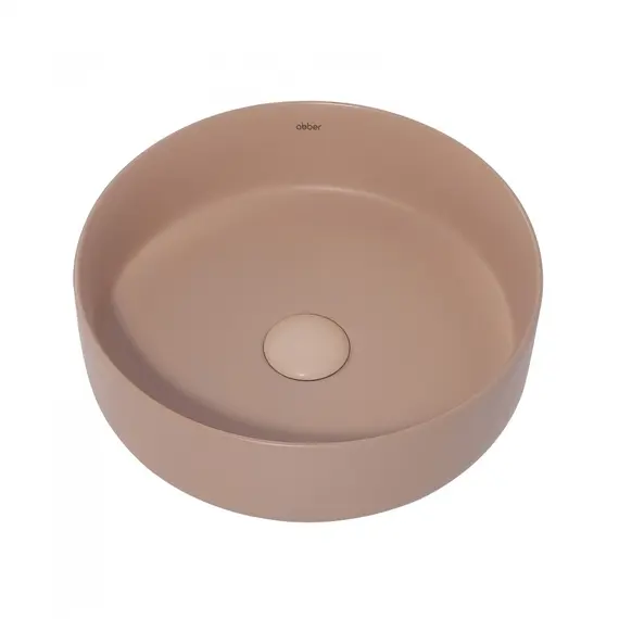 РАКОВИНА НАКЛАДНАЯ ABBER  BEQUEM AC2108MBB БЕЖЕВАЯ МАТОВАЯ